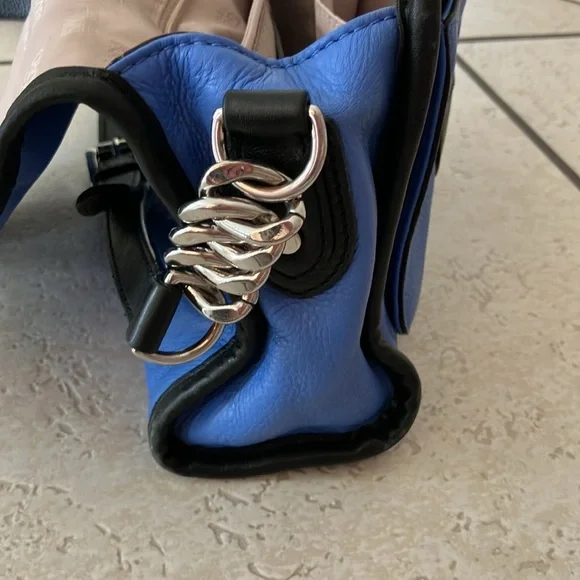 Michael Kors Black and Blue Crossbody Bag - Picture 9 of 14